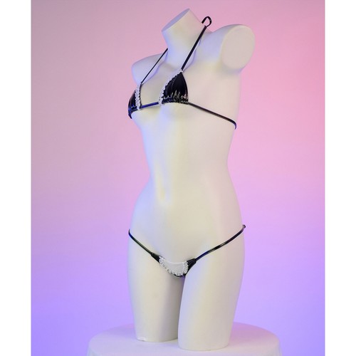 Women Lingerie Swimwear Micro Mini Bikini Briefs G-string Thong Bra Underwear - Picture 25 of 41