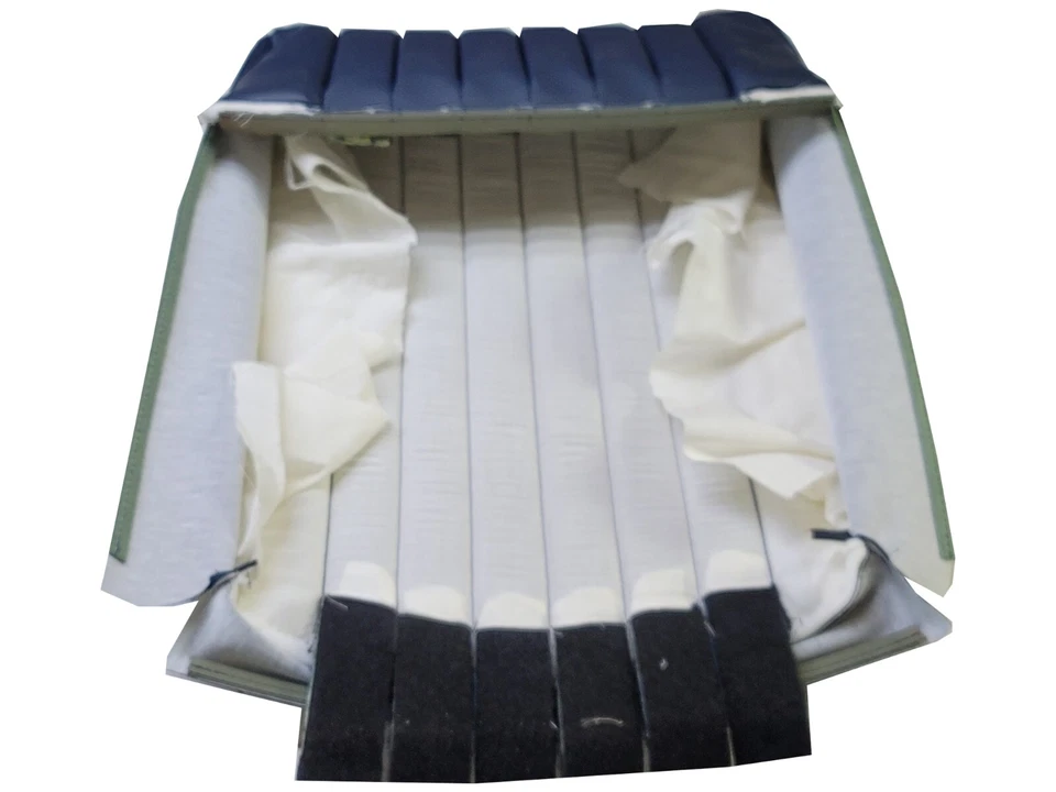 Fits: Mercedes Benz R107 1972-80 450SLC BLUE Vinyl Seat Covers - Imagem 4 de 4