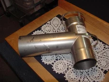 Olympia Chimney Forever Flex 4" Quick Tee TLF4 / Light Flex 316L Pellet Vent S/S