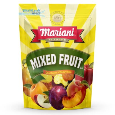 2 Pound Resealable Bag Mixed Fruit 32oz Healthy Snack Good Source of Fiber