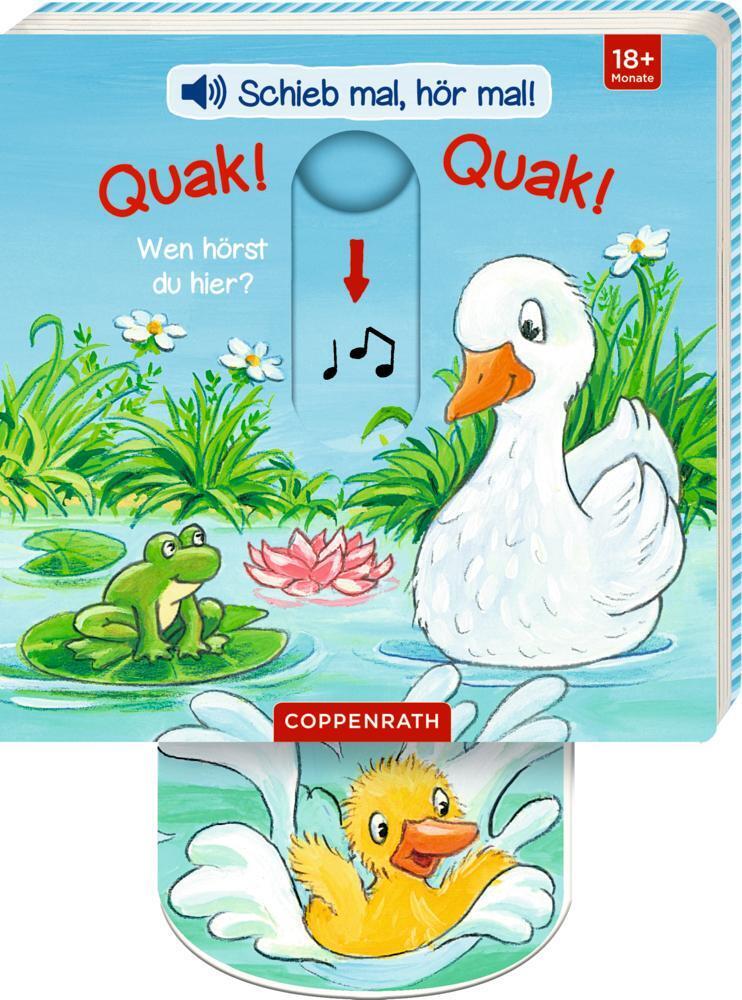 Schieb Mal, Hör Mal: Quak Quak Wen Hörst Du Hier? | Antje Flad | Buch