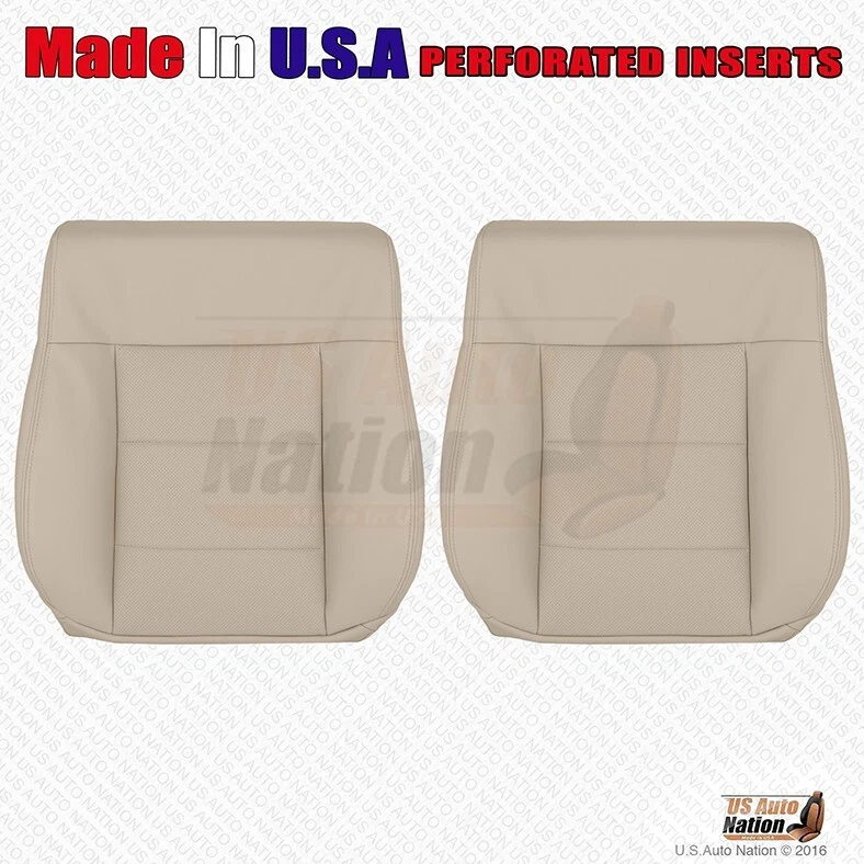 Mercedes Benz E200 E250 E300 E350 2010-2016 parte inferior delantera cubierta de cuero tostado Foto 3 de 4