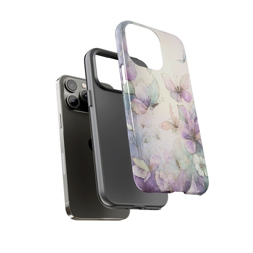 Spring Butterfly Phone Case, Elegant Nature-Inspired Design Cover | X53 - 第 90/272 張圖片