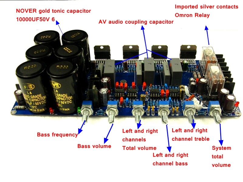 TDA7294 2.1Channel Subwoofer Amplifier Power Finished Board w ...