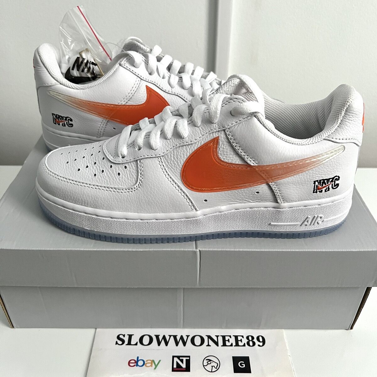 NEW Kith x Nike Air Force 1 Low Knicks NYC White CZ7928-100 NEW Kith x Nike Air Force 1 Low Knicks NYC White CZ7928-100
