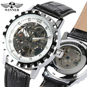 men's winner skeleton watches