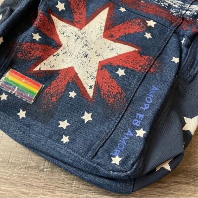 Disney Marvel America Chavez denim mini backpack OFFICIAL Doctor Strange Disney Marvel América Chavez Denim  main image 4