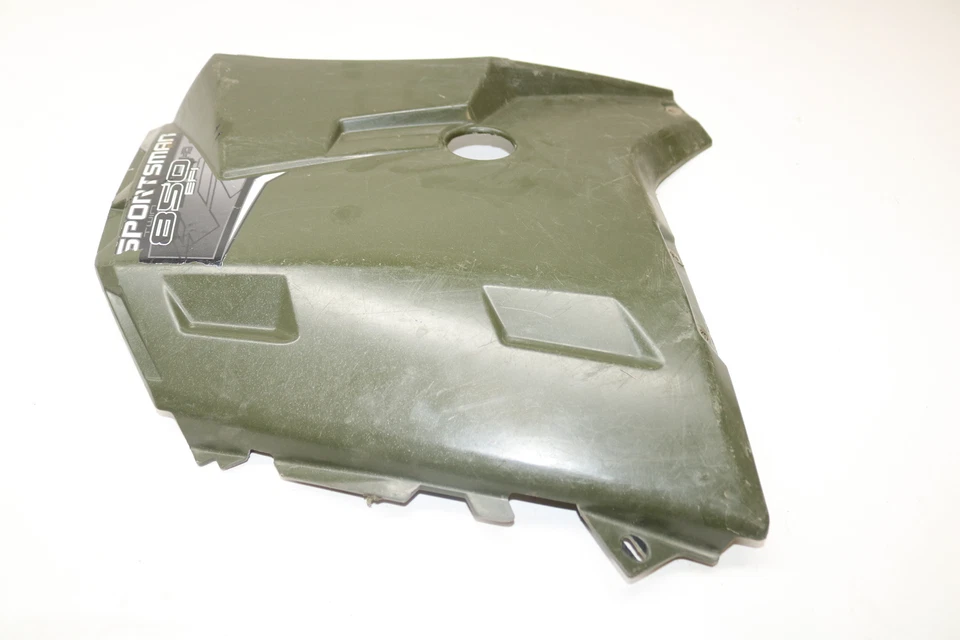 Polaris Sportsman 850 Xp 2012 4x4 lado derecho panel del motor cubierta cubierta cubierta verde Foto 4 de 4