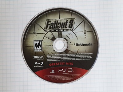 Fallout 3 -- Game of the Year Edition (Sony PlayStation 3, 2009)