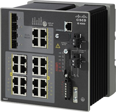 Cisco IE-4000-16GT4G-E Netzwerk-Switch Managed Gigabit Ethernet (10/100/1000)POE