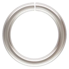 10pc, 9mm 19 gauge Open Jump Rings. Sterling Silver .925 High Polished Open Ring
