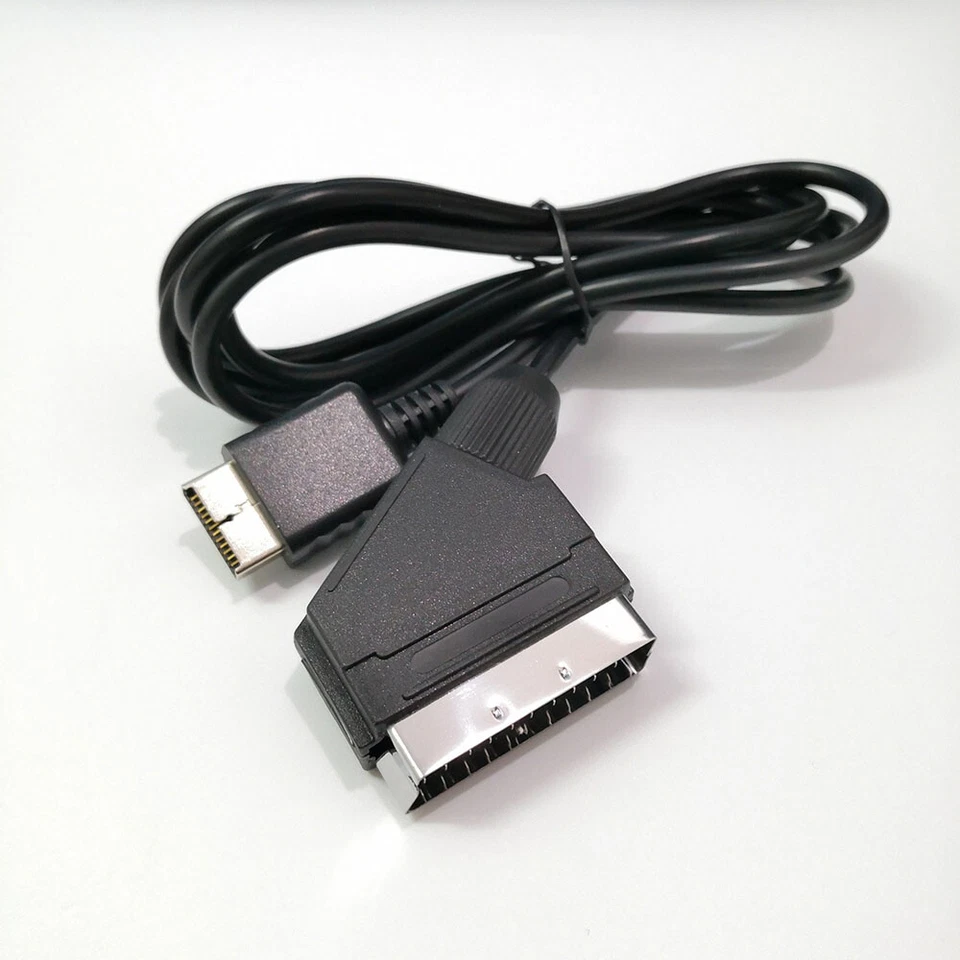 High Quality RGB Scart Cable Replacement For PS 1/2/3 PS1 PS2 PS3 - Image 4 of 4