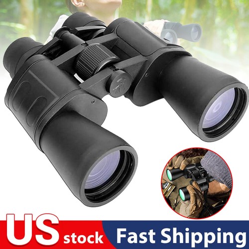 HD Day/Night 10-180x100 Military Zoom Optics Powerful Binoculars Hunting Camping
