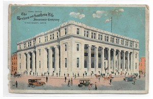 Vtg Post Card Western And Southern Life Insurance Co Cincinnati Ohio Ebay