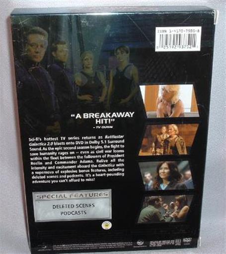 DVD BATTLESTAR GALACTICA SEASON 2.0 COMPLETE 3 Disc BOX SET | eBay