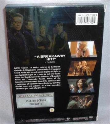DVD BATTLESTAR GALACTICA SEASON 2.0 COMPLETE 3 Disc BOX SET | eBay