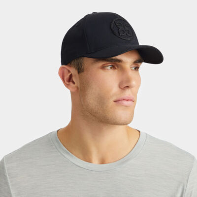New G/FORE GFORE CIRCLE G'S SNAPBACK GMH000005-ONYX BLACK GOLF CAP