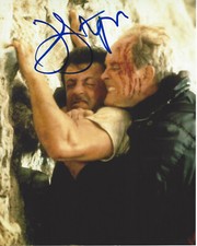 JOHN LITHGOW SIGNED AUTHENTIC 'CLIFFHANGER' 8X10 PHOTO w/COA ACTOR DEXTER