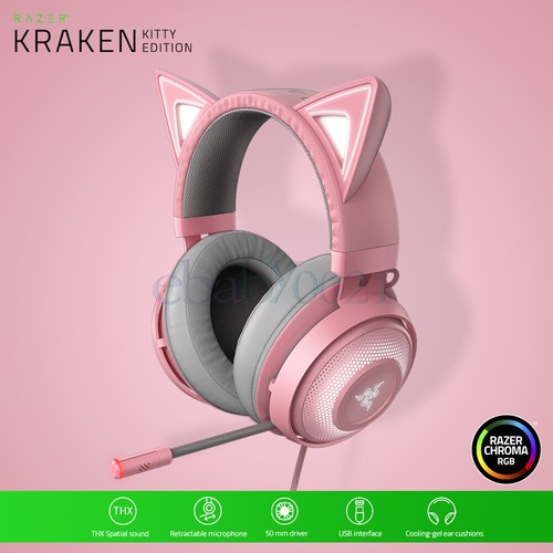 RAZER Kraken Kitty Ear USB Wired 