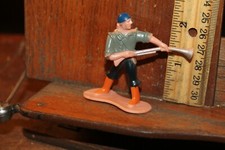 Vintage Pirate Action Figure Painted Plastic