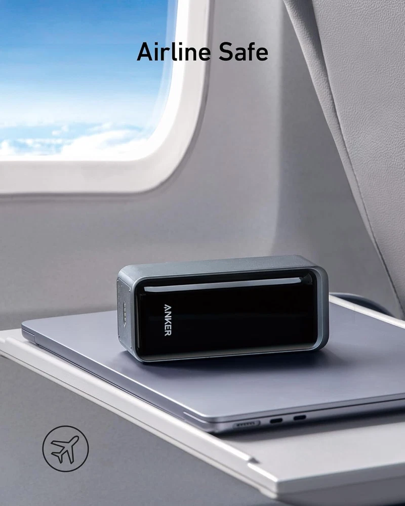 20000mAh 200W Power Bank with Dual USB-C and USB-A Charging  