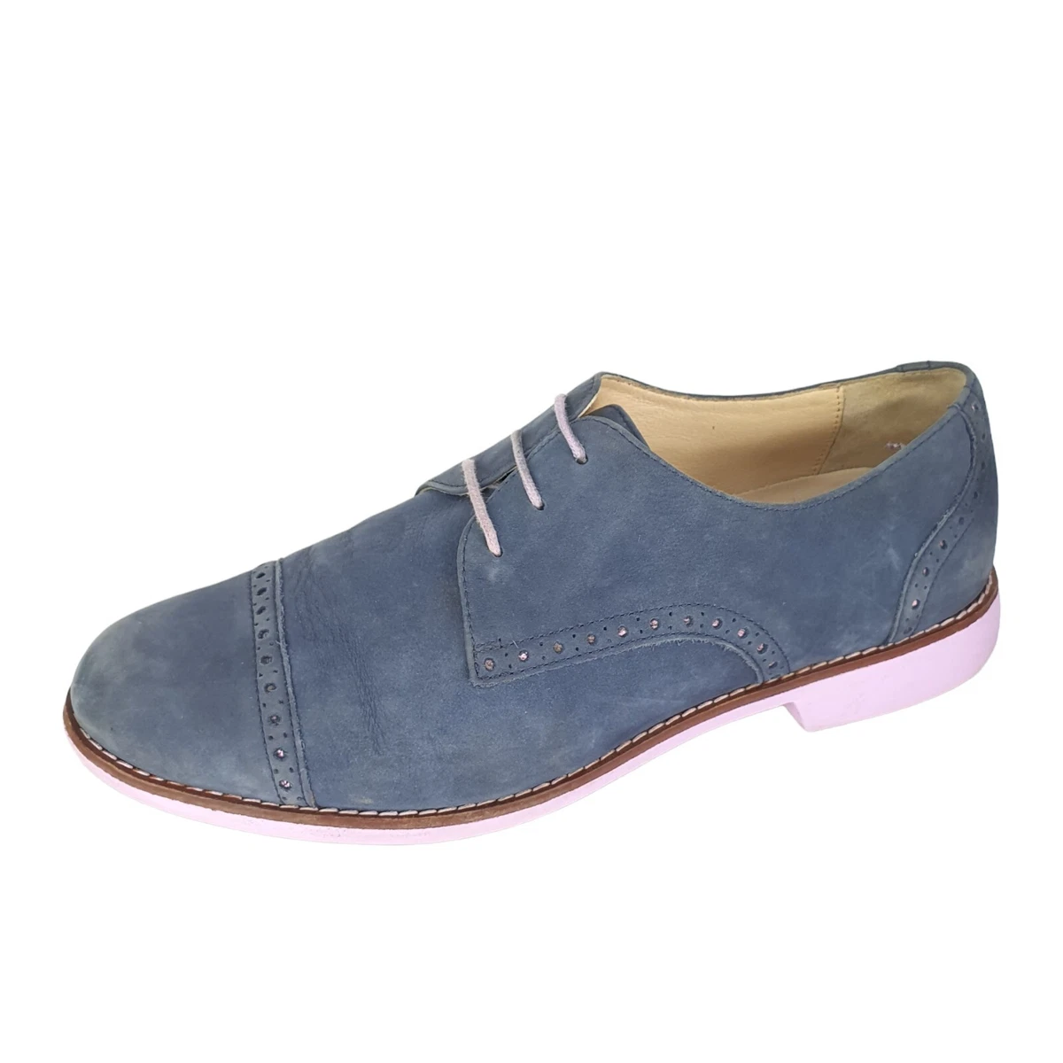 Cole haan blue suede hot sale shoes