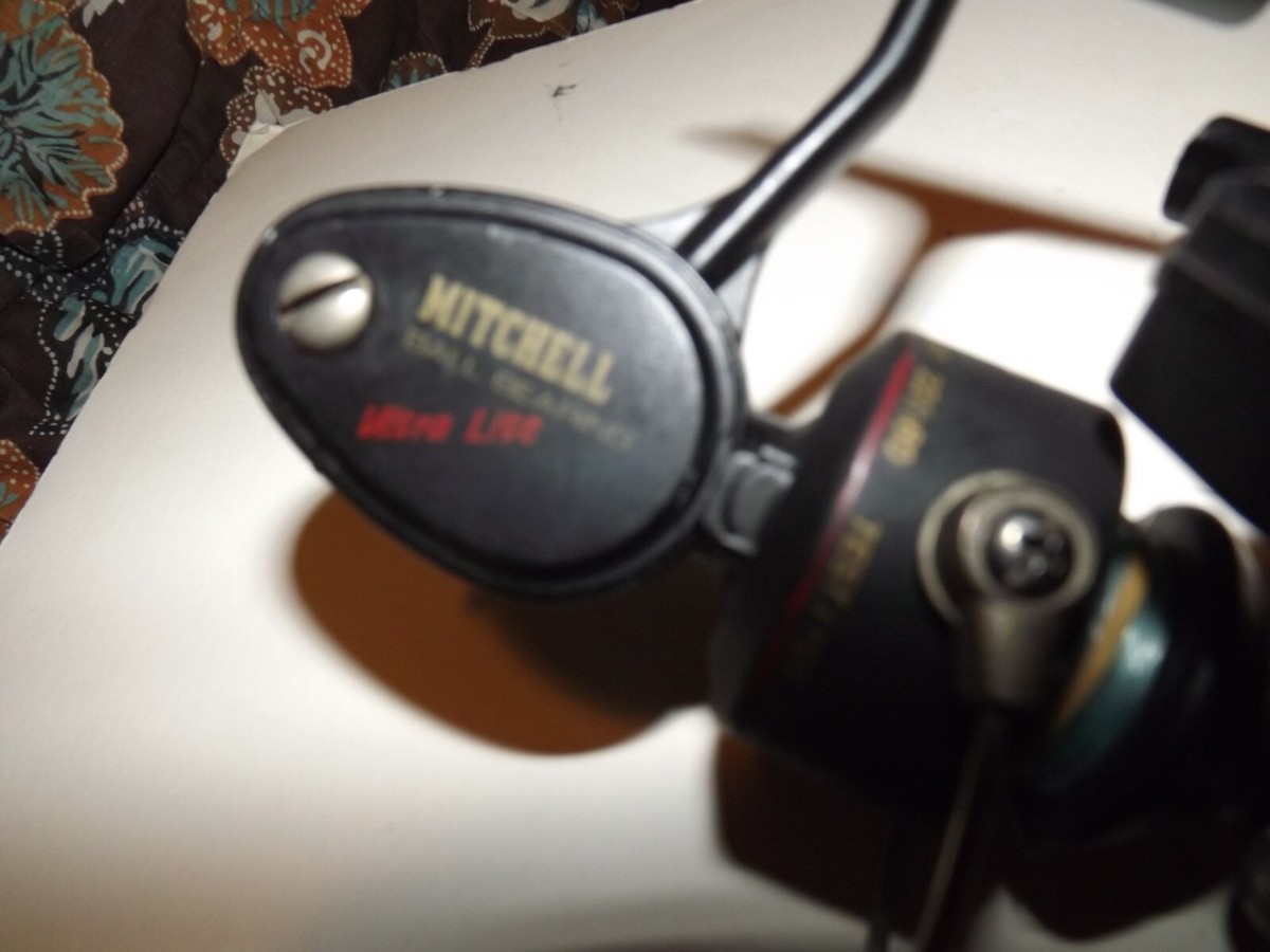 VINTAGE MITCHELL 310 UL, TAIWAN, ULTRA LITE,+MITCHELL 204 FRANCE