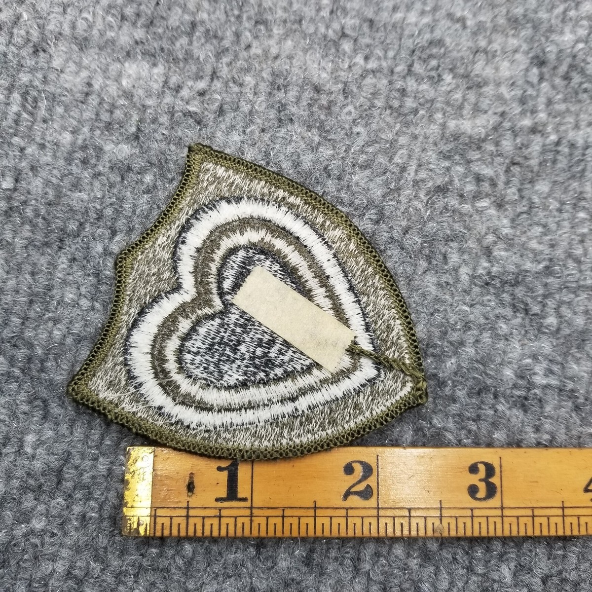 US Army 24th Corps Patch Subdued Heart | eBay
