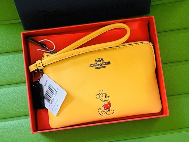 mickey coach wristlet