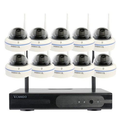 10CH Wireless Security Camera System Home Surveillance CCTV System Dome Outdoor - Picture 9 of 9