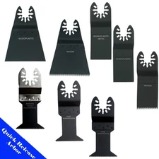 8 Saw Blade Oscillating Multi Tool Wood Metal Cutting  Universal Fit