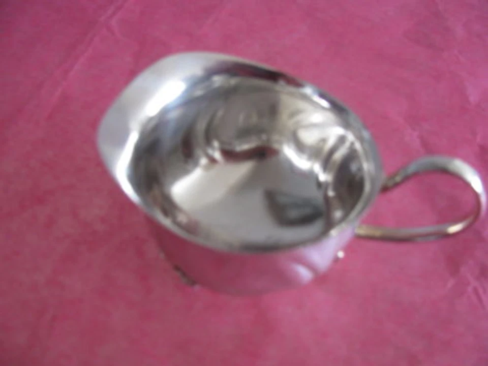 Taza de servidor antigua WMF con mango de plata  Foto 3 de 4