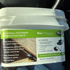 Trex Hideaway UNIVCOMBOCLIP200 Hidden Deck Fasteners