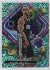 2023 Topps Cosmic Chrome Aqua Equinox Refractor /149 Manu Ginobili #113 HOF 0ad