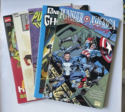 Punisher TPB Lot! Blood & Glory! Ghosts! The Prize! No Escape! Die Hard Big Easy