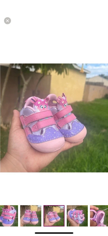 Abby Cadabby Stride Rite Shoes 4 Baby - Image 3 of 4