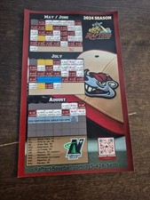 2024 Wisconsin Rapids Rafters Magnet Schedule