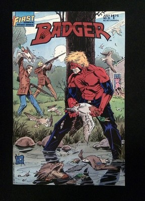 Badger #25  CAPITAL/FIRST Comics 1987 VF+