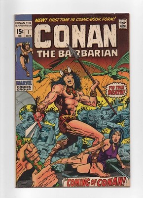 CONAN THE BARBARIAN  #1   VG