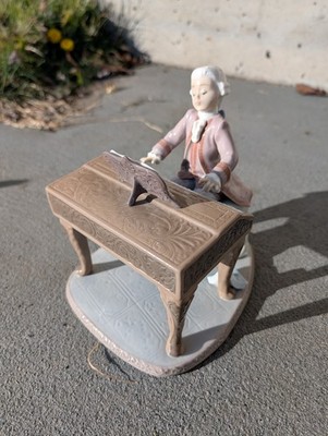 Vintage Lladro Young Mozart #5915 Figurine Retired Porcelain