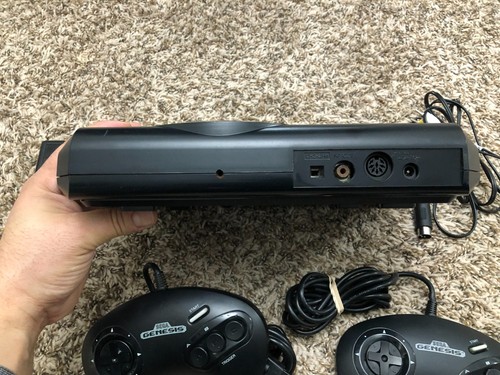 Consola original SEGA GENESIS MK-1601 sistema primer modelo y controladores OEM limpios6 - Imagen 5 de 20