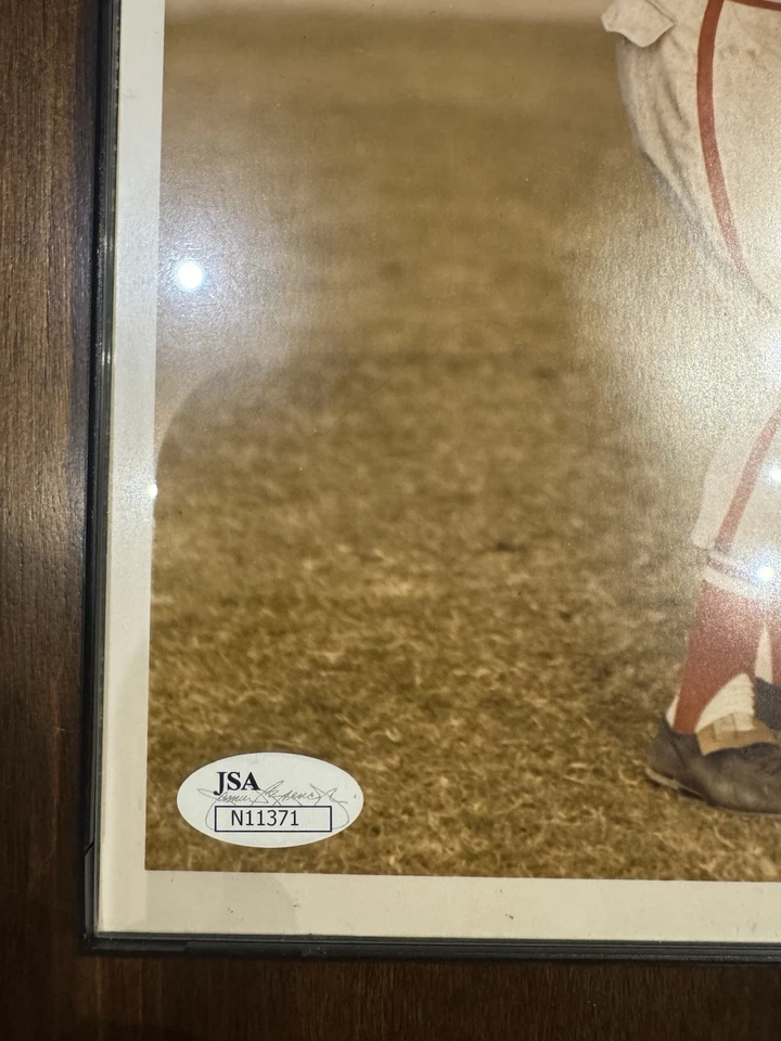 Stan Musial Signed 8x10 Photo St. Louis Cardinals JSA - Image 2 of 2