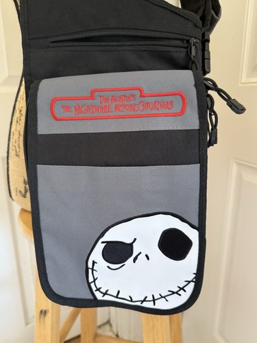 Disney Tim Burton The Nightmare Before Christmas Jack Skellington Cross Body Bag - Picture 4 of 13