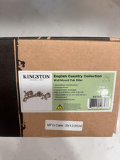 Kingston Brass English Country Wall Mount Tub Filler Brushed Nickel