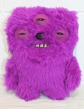 Fuggler Series 1 Fart Face 9" ALIEN Purple Ugly Monster Motion Activated 3 Eyes