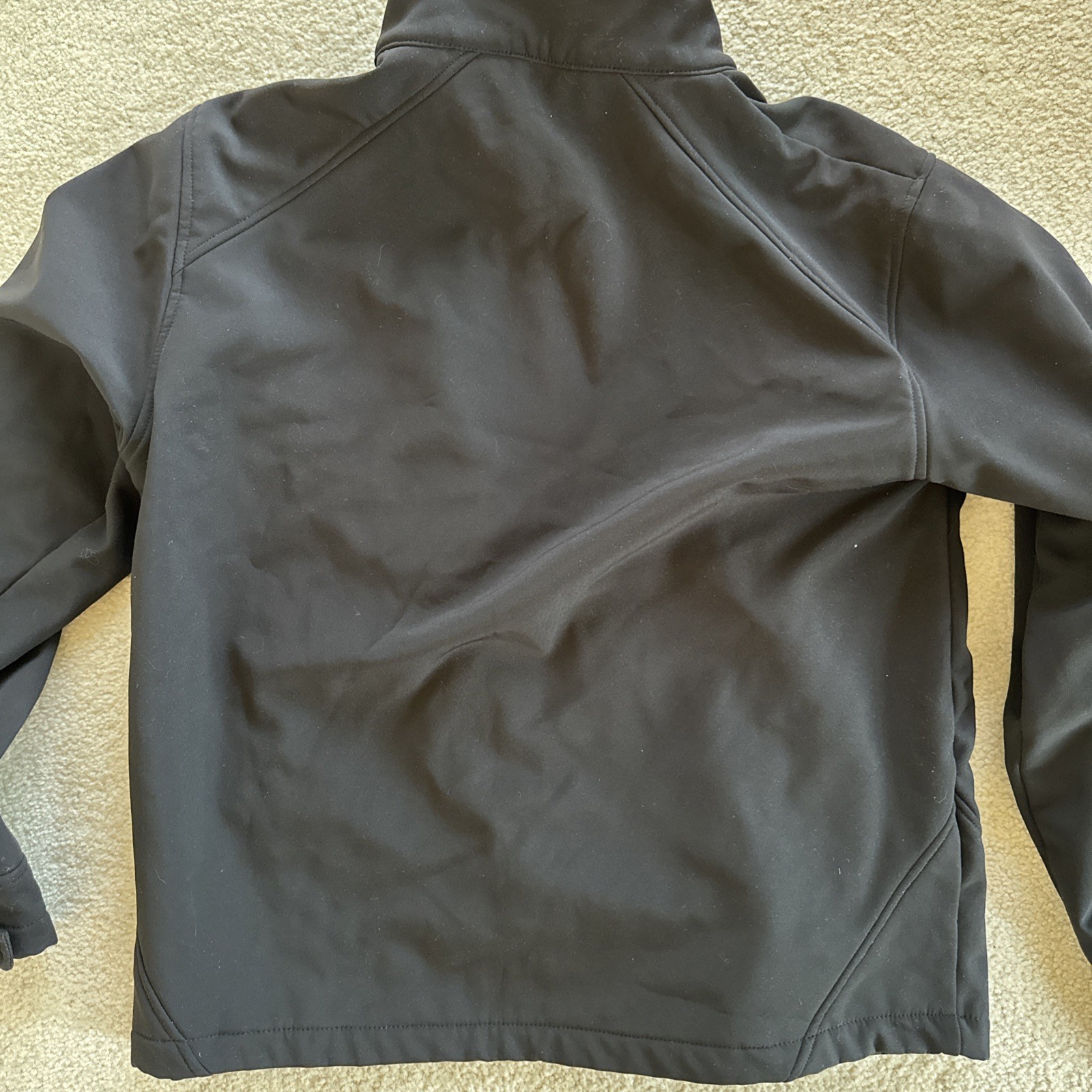 SNOZU performance black softshell jacket mens M - image 3