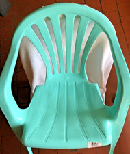 Children’s Stacking Green Plastic Chair Garden Indoor Outdoor Party - Unused