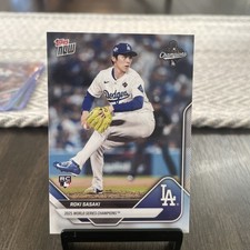 125 2025 Topps Now World Series Roki Sasaki WS-14 Dodgers