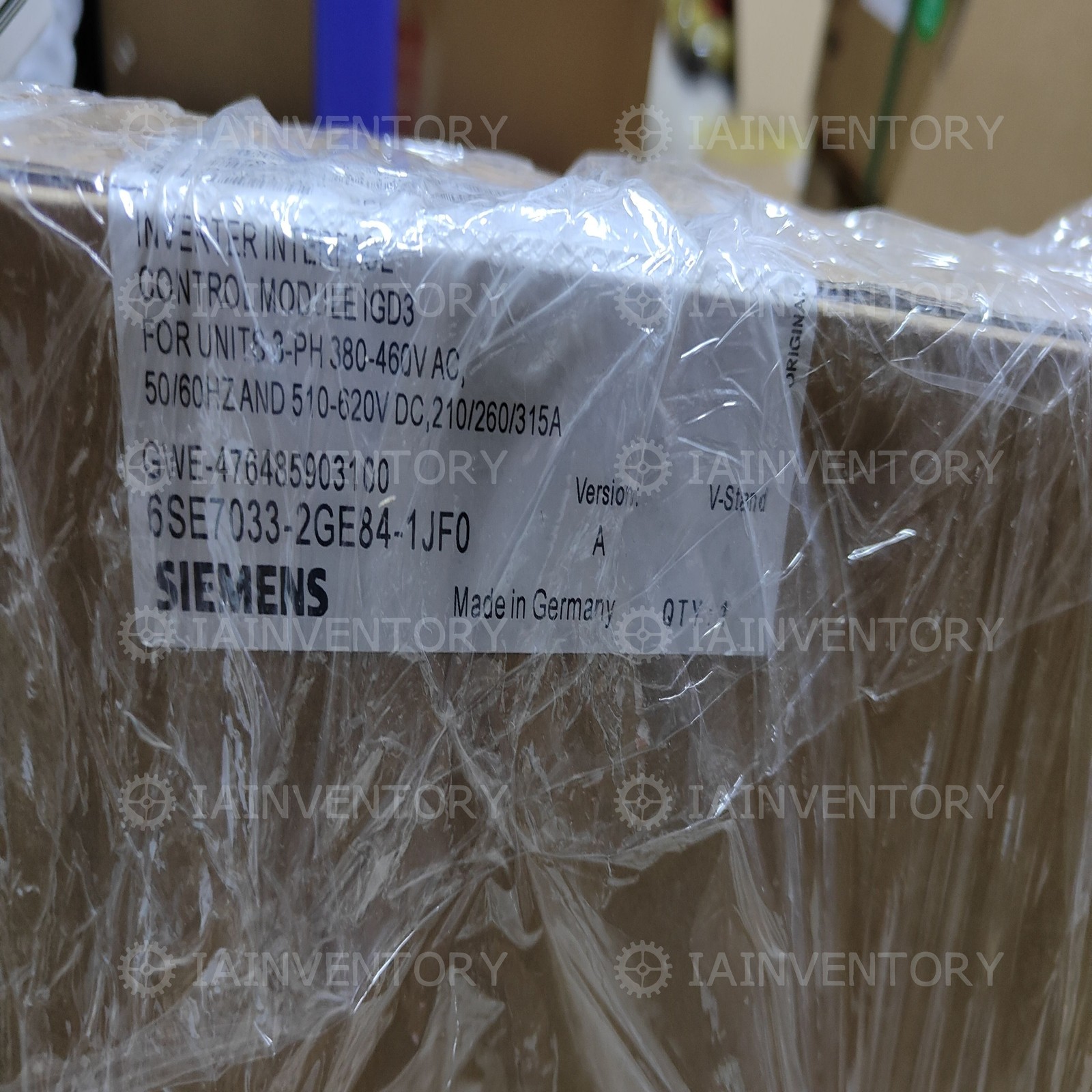 1PC New Siemens 6SE7033-2EG84-1JF0 With 1 Year Warranty *Real US Stock*