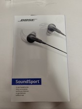 Bose Soundsport In Ear Wired Headphones - Charcoal